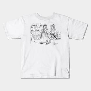 Bride and Groom Kids T-Shirt